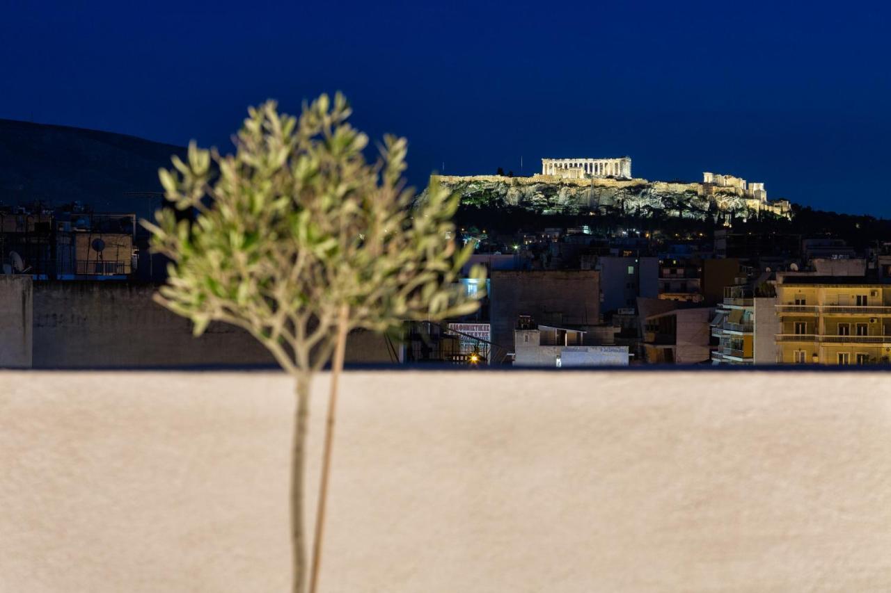 Private Jacuzzi & Acropolis View - The Loft Atenas Exterior foto
