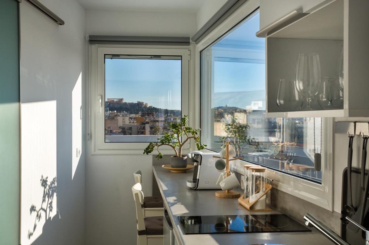 Private Jacuzzi & Acropolis View - The Loft Atenas Exterior foto