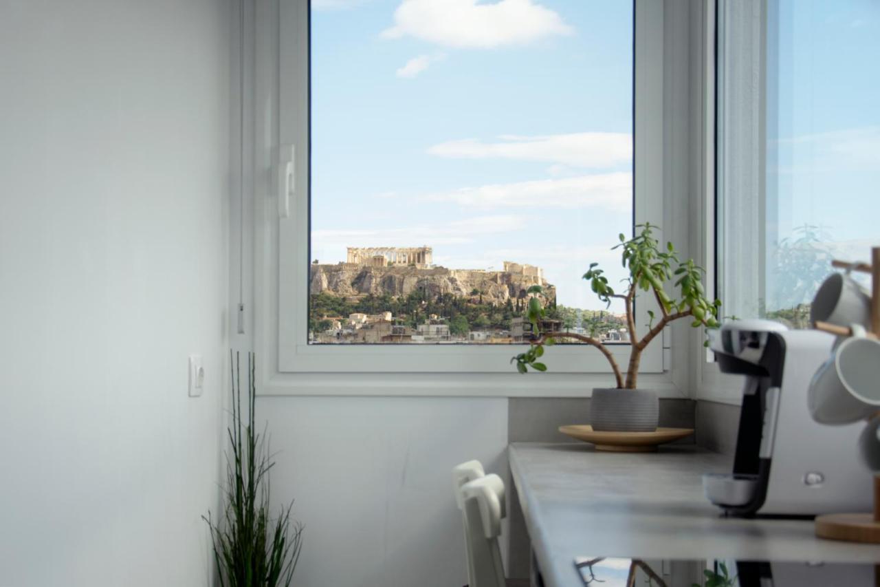 Private Jacuzzi & Acropolis View - The Loft Atenas Exterior foto